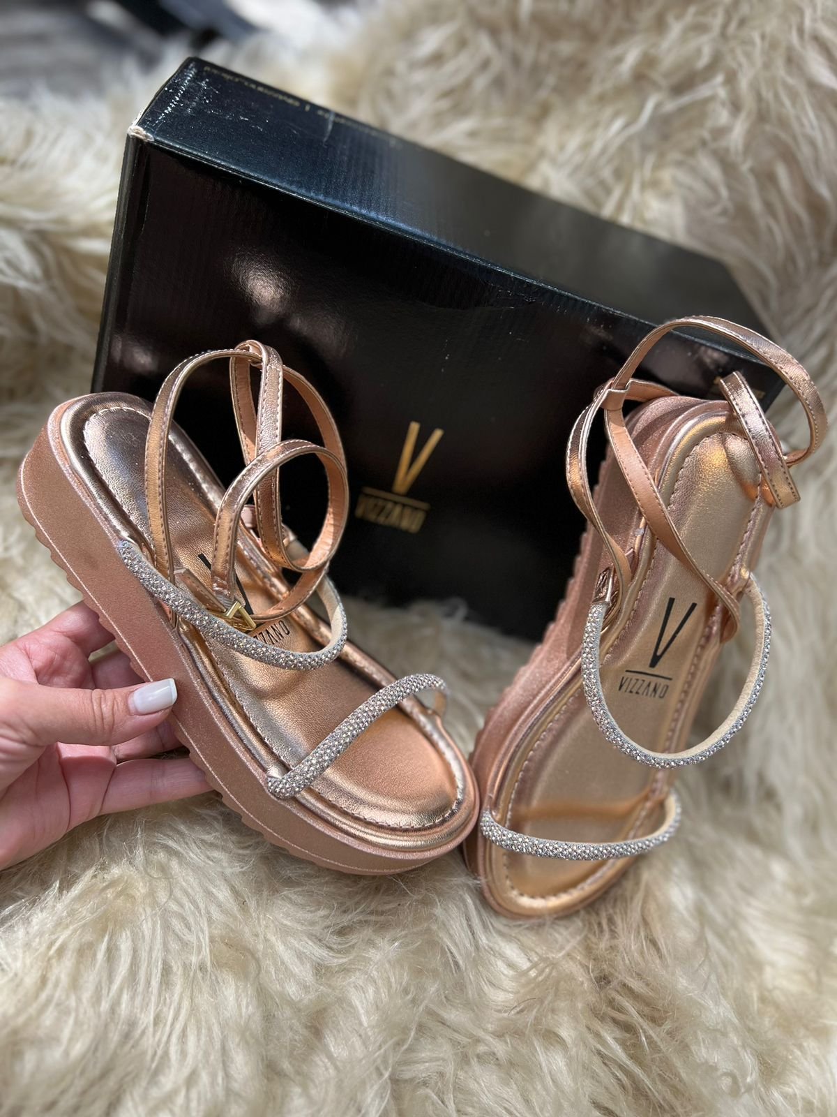 Sandalias Bajas Sandalias Vizzano Rosa Shoe Distribuidora De CalÃ