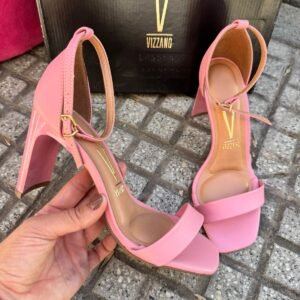 Sandalia con Talonera de Mujer Vizzano Rosa - Imagen 1