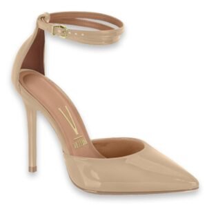Zapato Stiletto con pulsera Beige