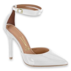 Zapato Stiletto con pulsera Blanco