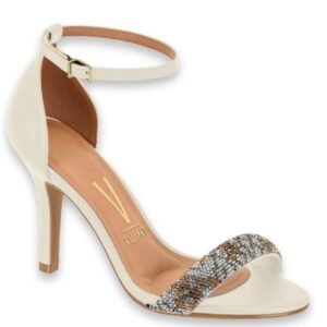 Sandalia de Fiesta Vizzano con Full Piedras Blanco - Imagen 1