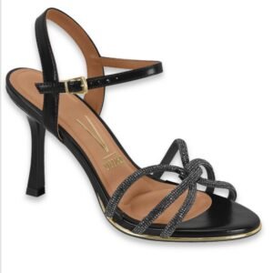 Sandalia de Mujer Fiesta con Piedras Vizzano Negro - Imagen 1