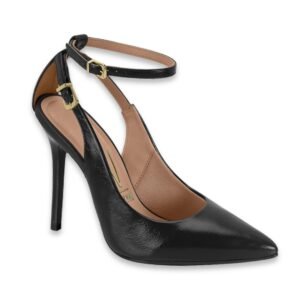 Zapato Stiletto Vizzano Taco Alto Negro