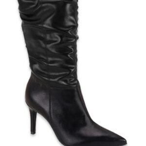 Bota Stiletto Negro Vizzano Ecocuero