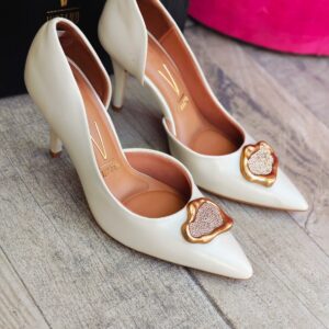 Stiletto de Mujer Vizzano Detalle Blanco - Imagen 2