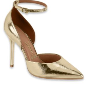 Stilettos Vizzano Taco de 10 cm Dorado