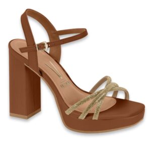 Sandalia Plataforma Vizzano Camel 6551-105
