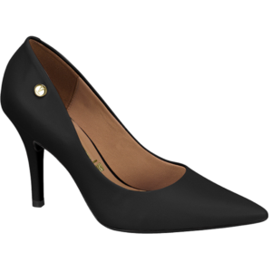 Stiletto Vizzano Clasico Negro Taco de 9 cm