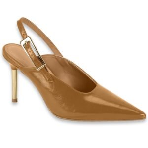 Stiletto Vizzano Camel Taco Dorado