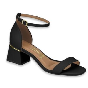 Sandalias Vizzano Taco de 4 cm Negro - Imagen 1